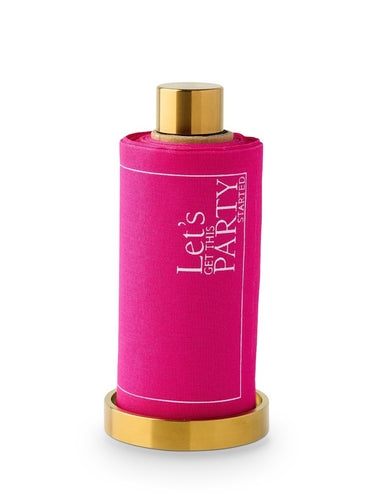 Paper Cocktail Napkin Roll- Blush Crush