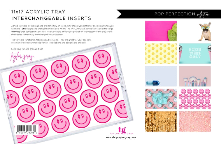 Pop Perfection Tray Inserts- Set of 10