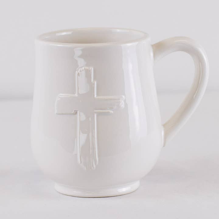Ceramic Coffee Mug-Cross