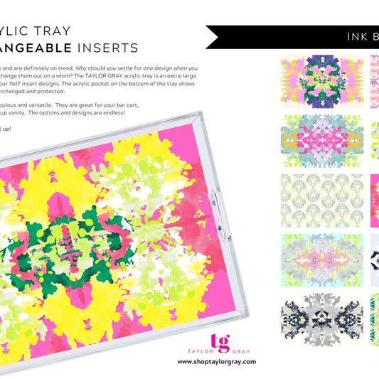 Ink Blots Tray Inserts
