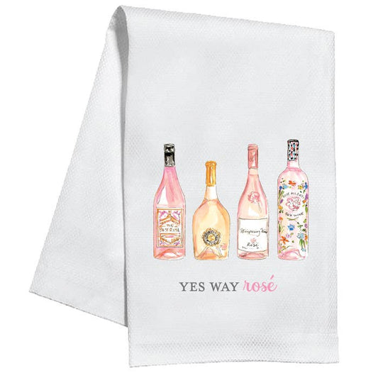 Tea Towel-Rose Bottles