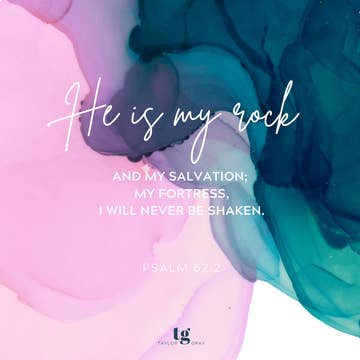 My Rock Scripture Insert