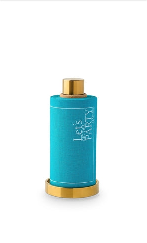 Paper Cocktail Napkin Roll- The Real Teal