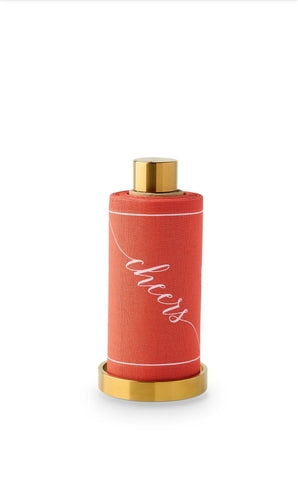 Paper Cocktail Napkin Roll- Late Sunset