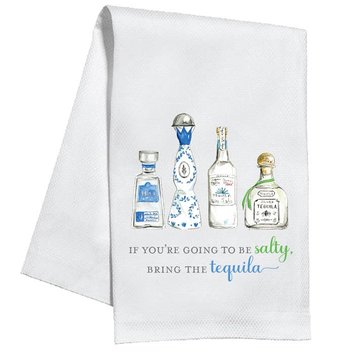 Tea Towel-If You're Going To Be Salty